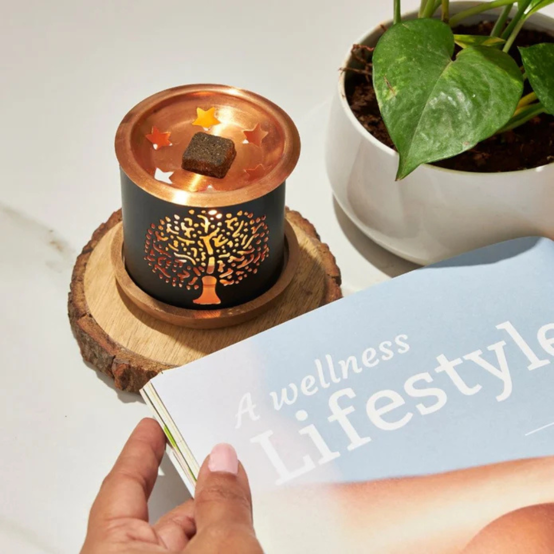 Tree of Life Incense Brick Burner