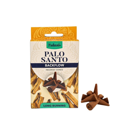 Palo Santo Backflow Incense Cones (10) – Tulasi