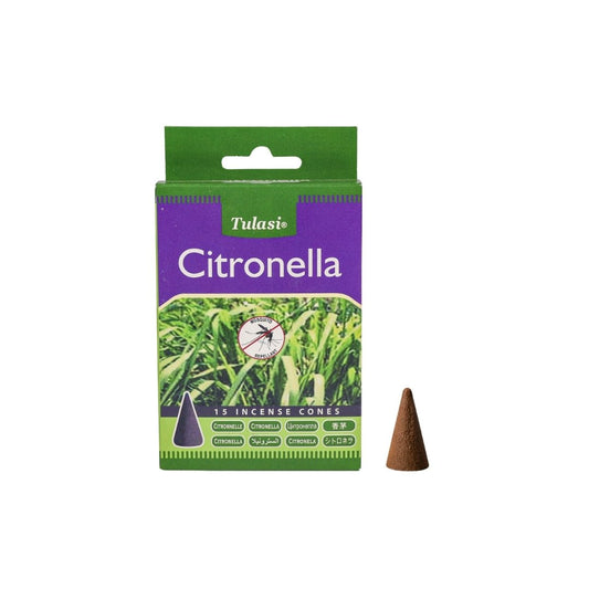 Citronella Incense Cones (15) – Tulasi