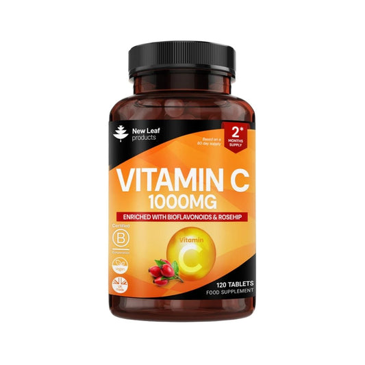 Vitamin C Tablets 1000mg with Bioflavonoids & Rosehip
