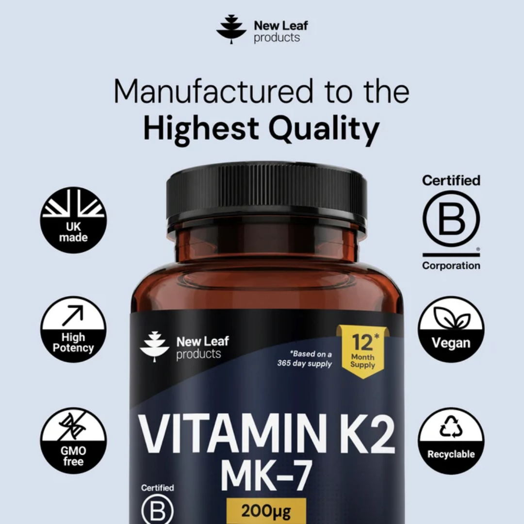 Vitamin K2 - 365 Tablets