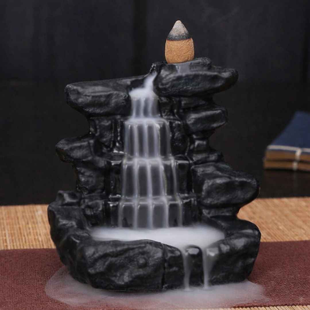 Mountain Waterfall Backflow Incense Burner