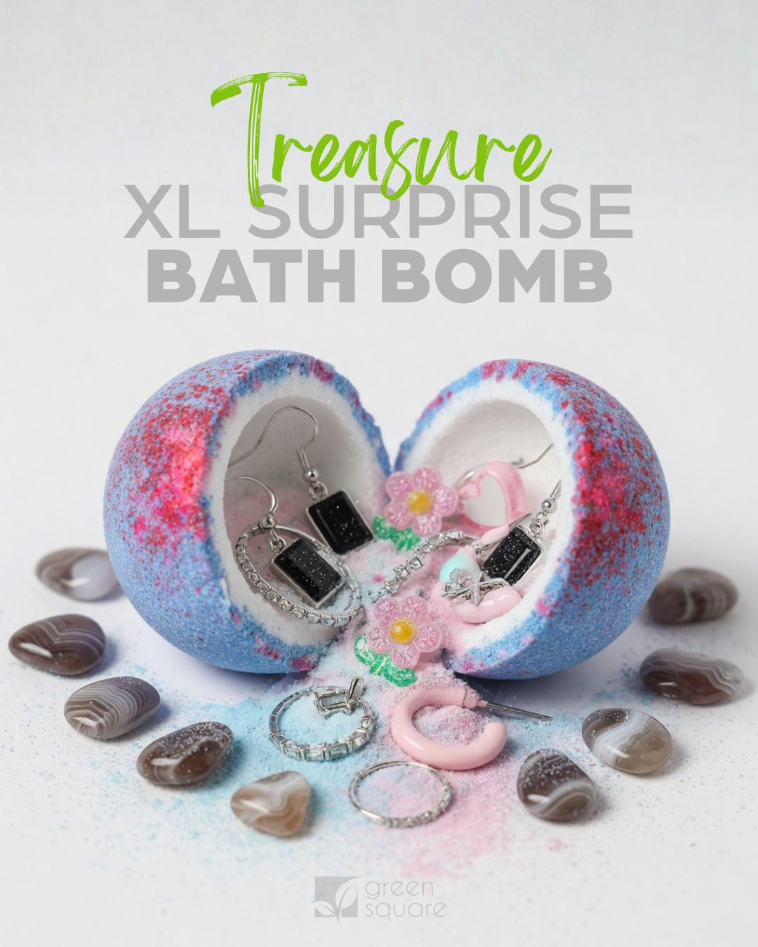XL Surprise Bath Bomb with gift inside