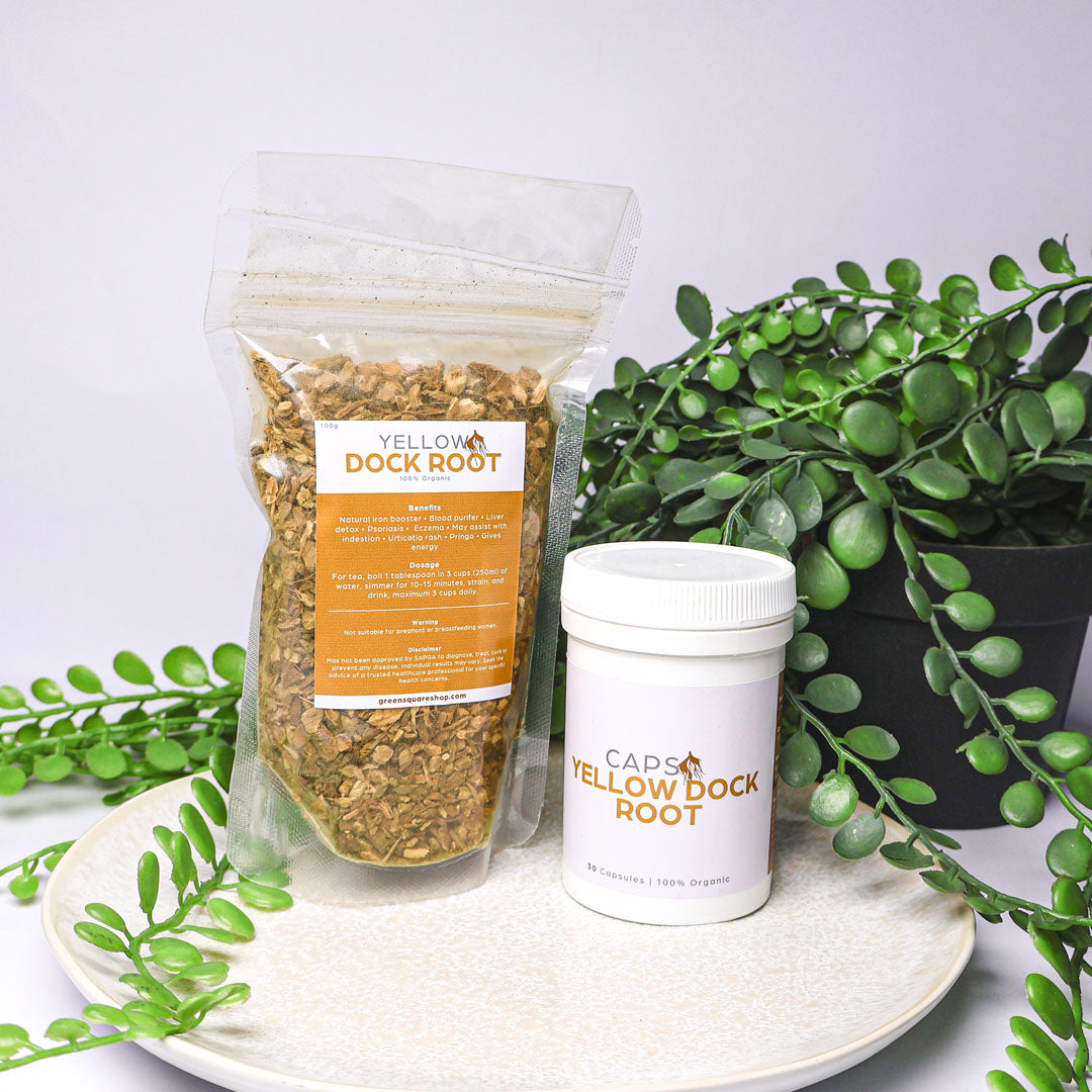 Yellow dock root - 30 capsules