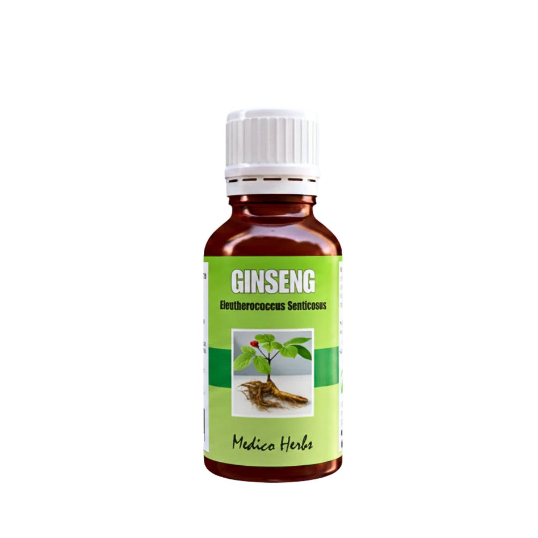 Medico Herbs Ginseng (Eleutherococcus Senticosus) Oral Drops 50ml bottle