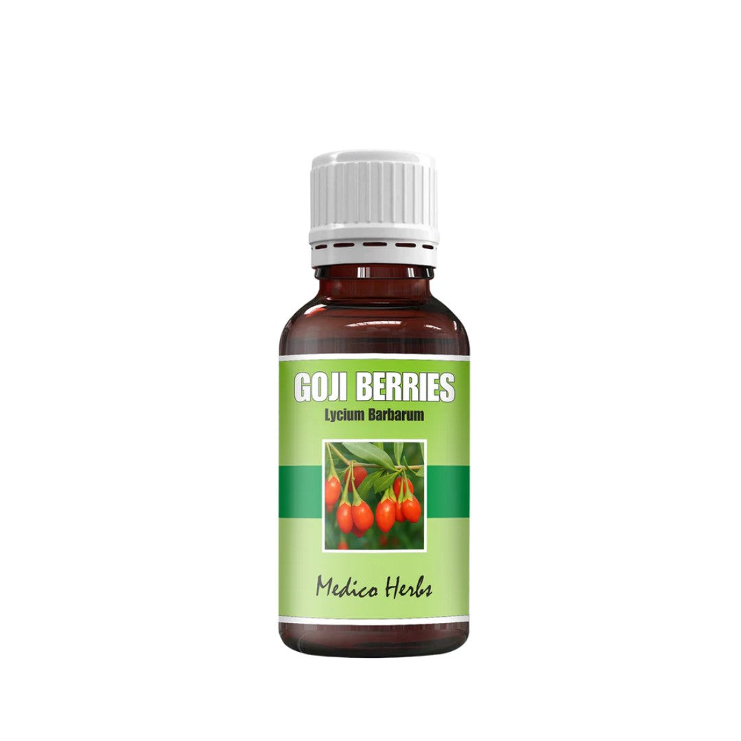 Medico Herbs Goji Berries (Lycium Barbarum) oral drops 50ml bottle front view