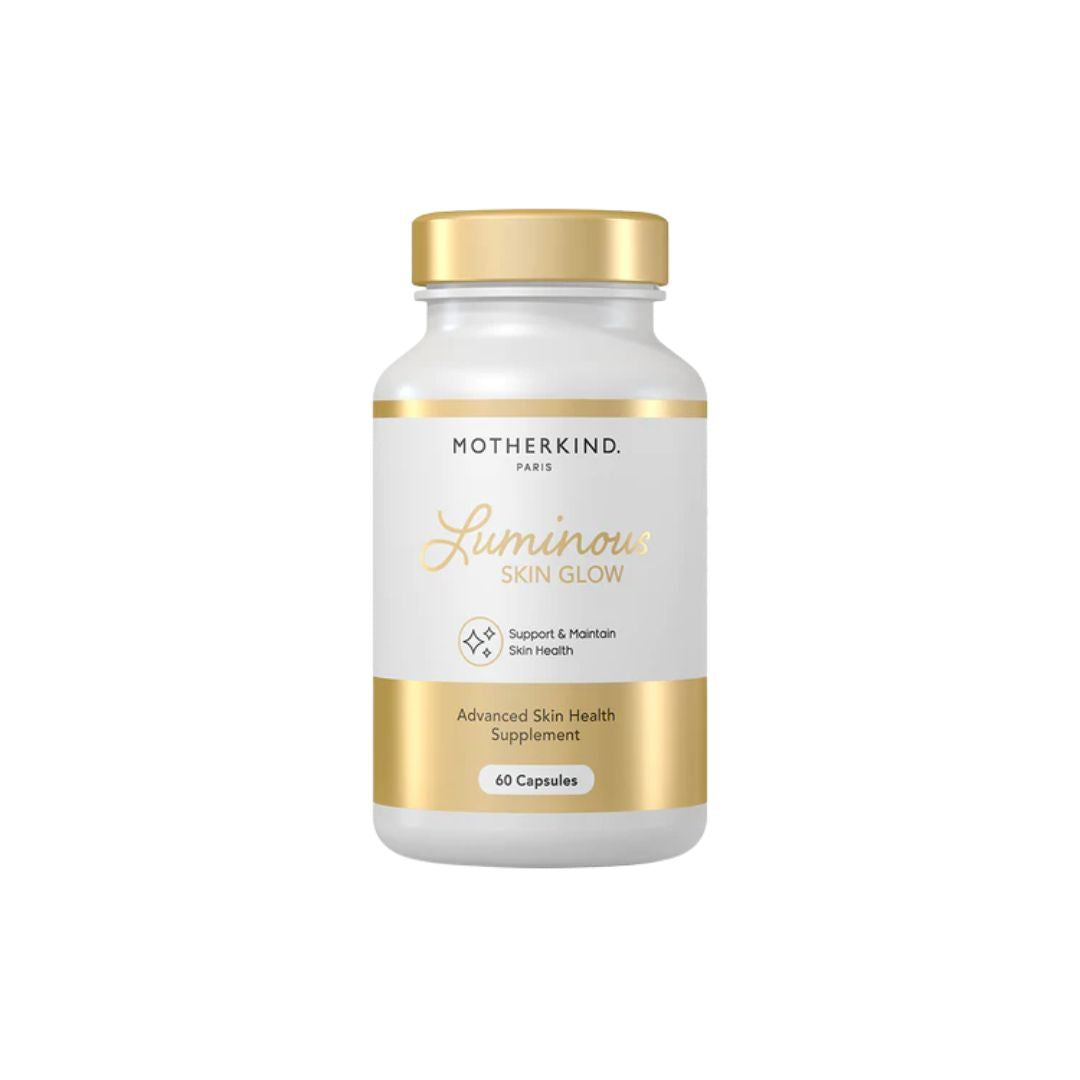 Motherkind Luminous Skin Glow caps 
