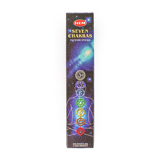 Seven Chakras Incense Sticks Set