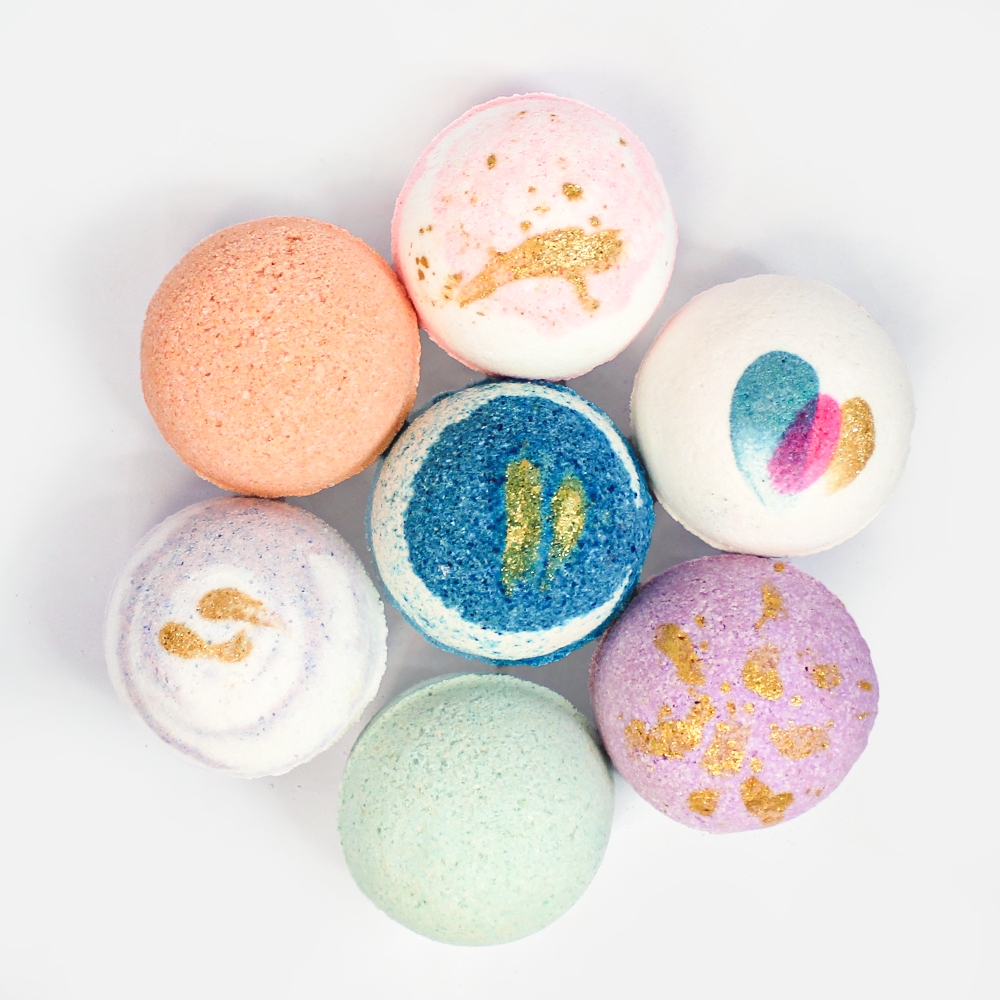 Yellow Bath Bomb - Banana Cream Sigh