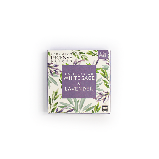 Californian White Sage & Lavender Incense Bricks