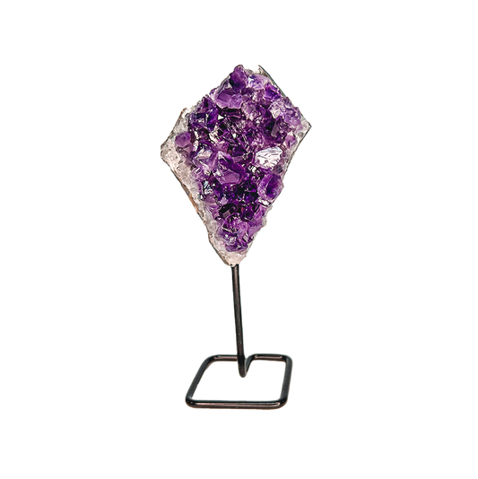 Gemstone On Stand - Amethyst Druse