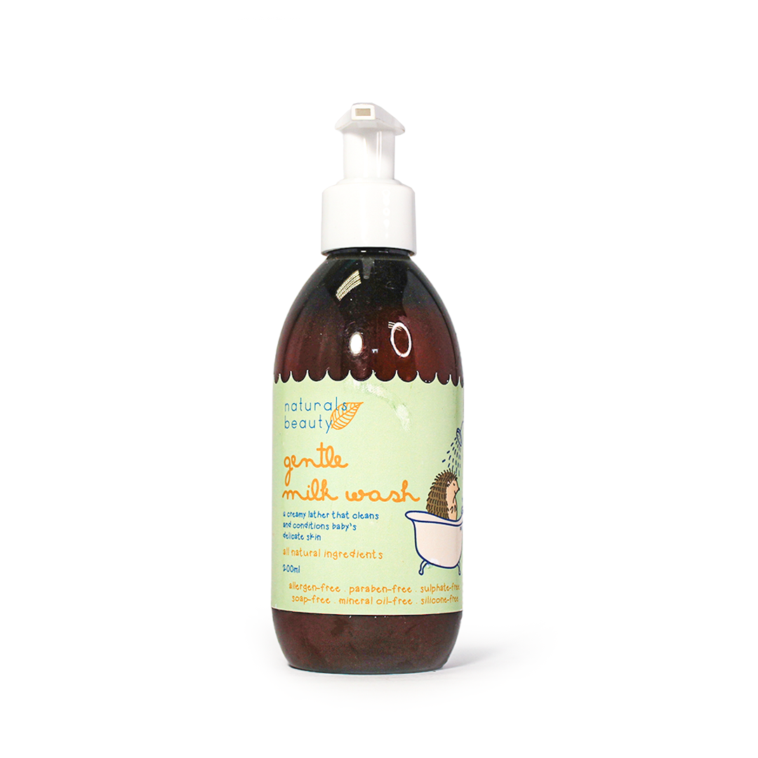 Naturals Beauty Baby Milk Wash 200ml