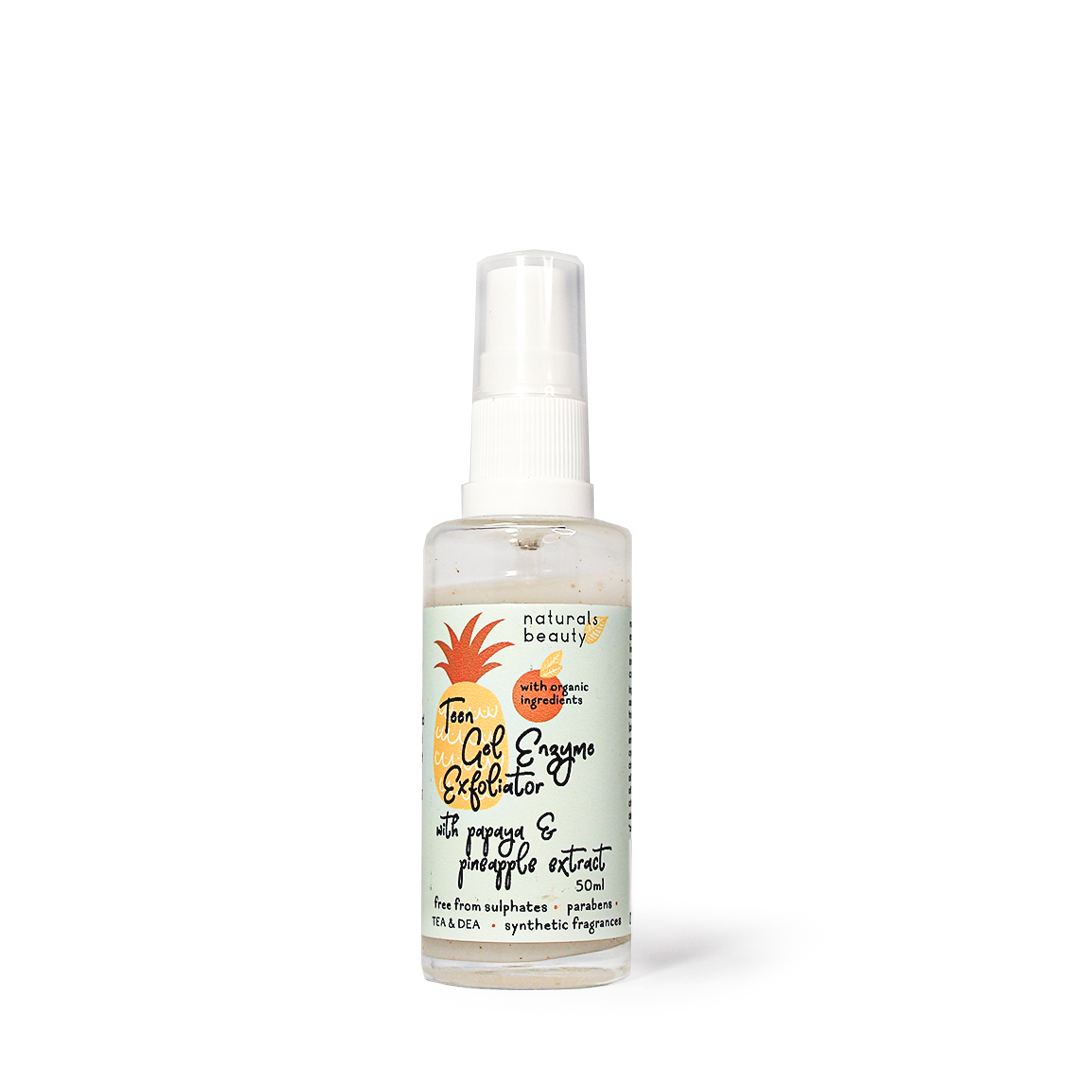 Naturals Beauty Teen Gel Enzyme Exfoliator 50ml