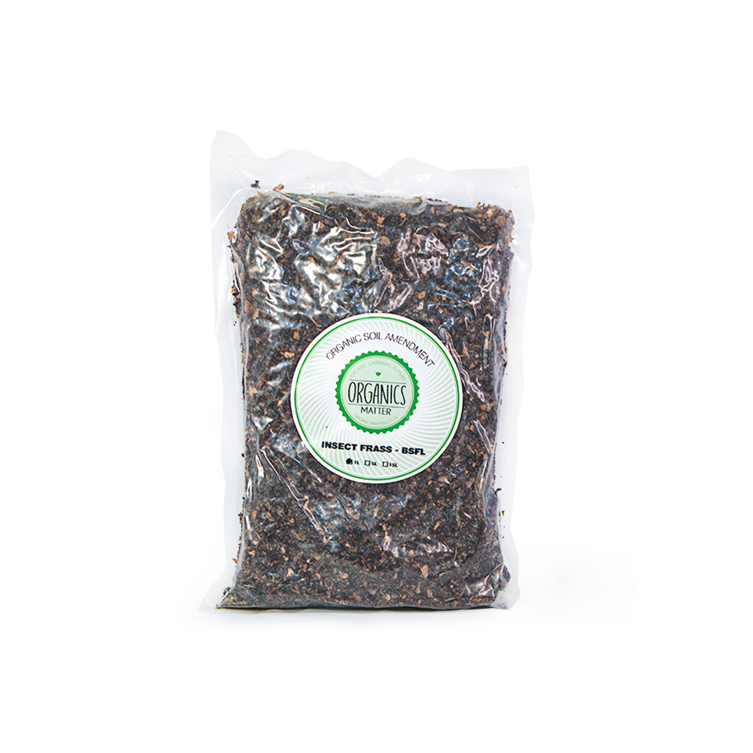Organics Matter Insect Frass 1L