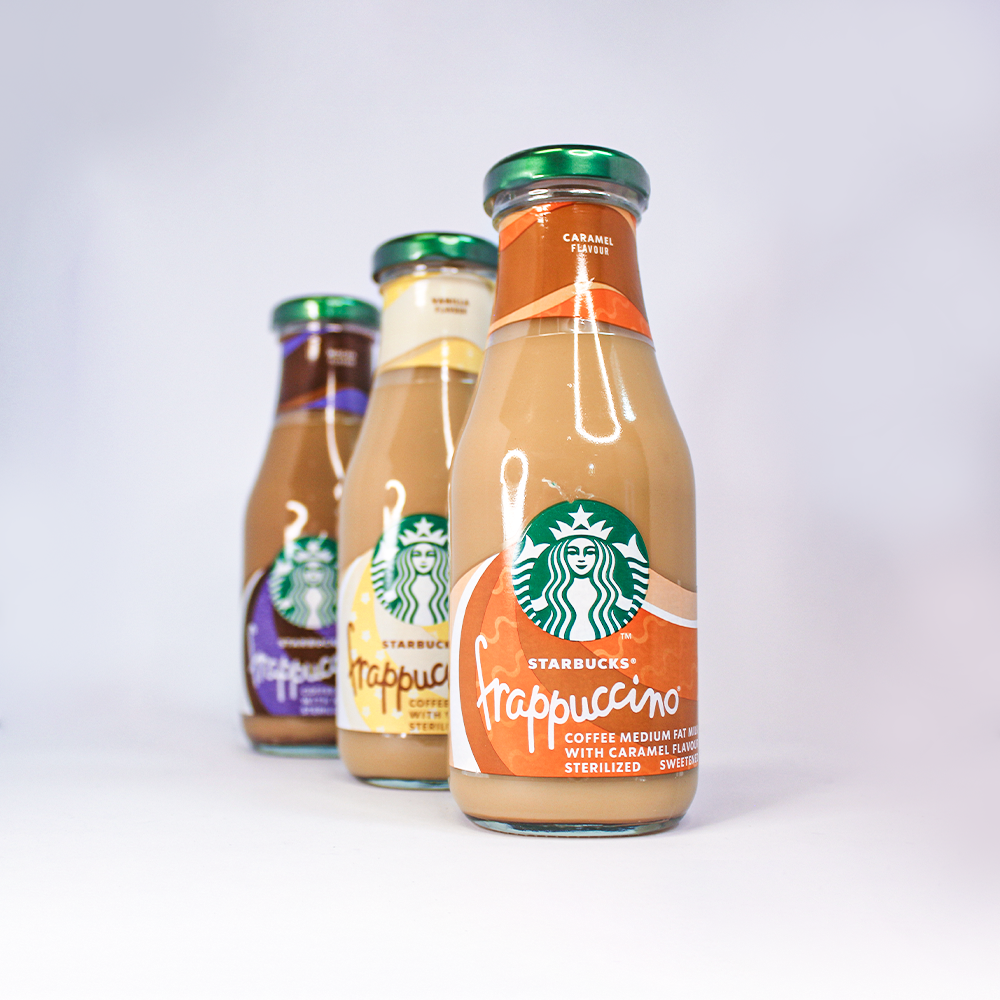 Starbucks Milk Iced Coffee Drink Caramel Frappuccino - 250ml