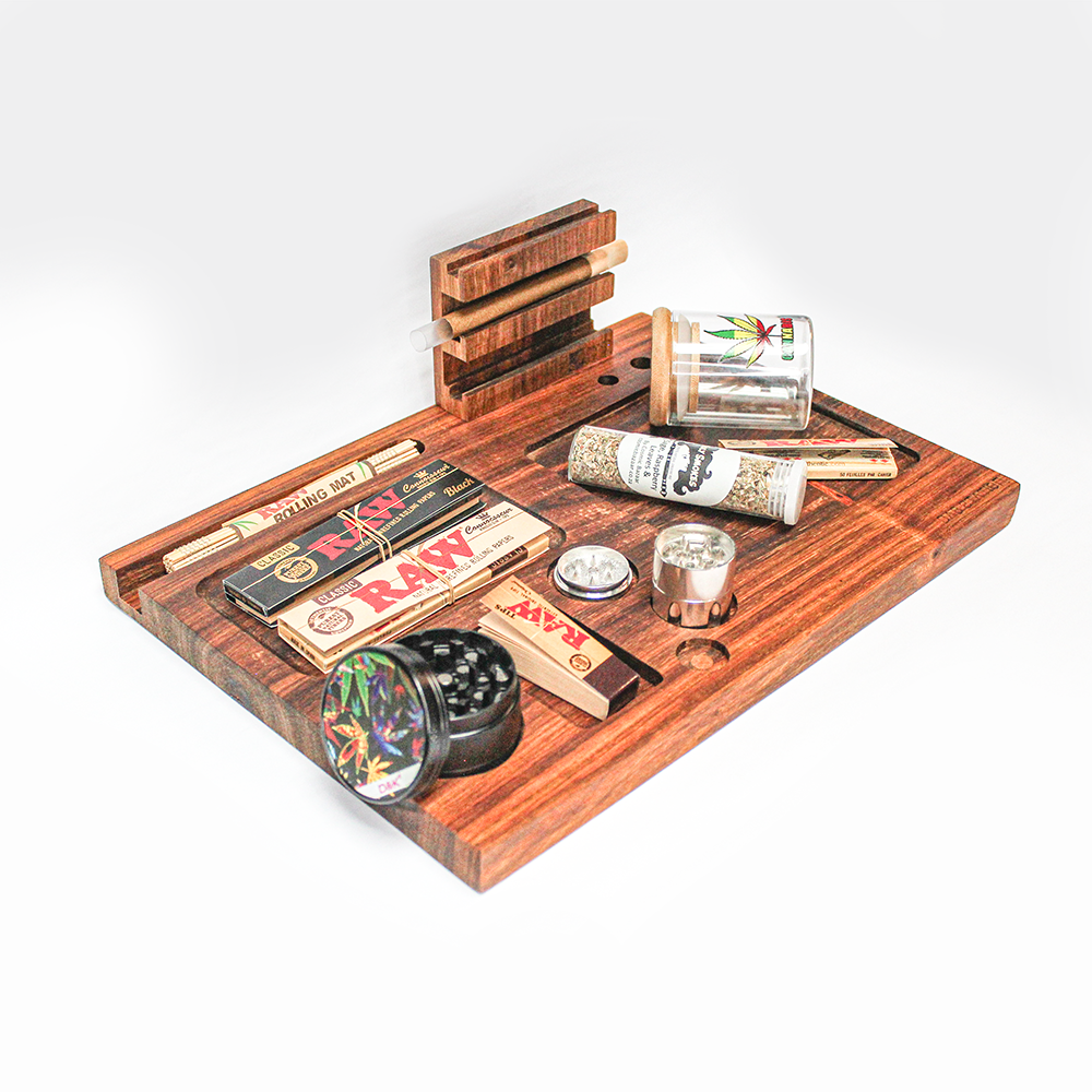 Wooden Rolling Tray | Station - Large 